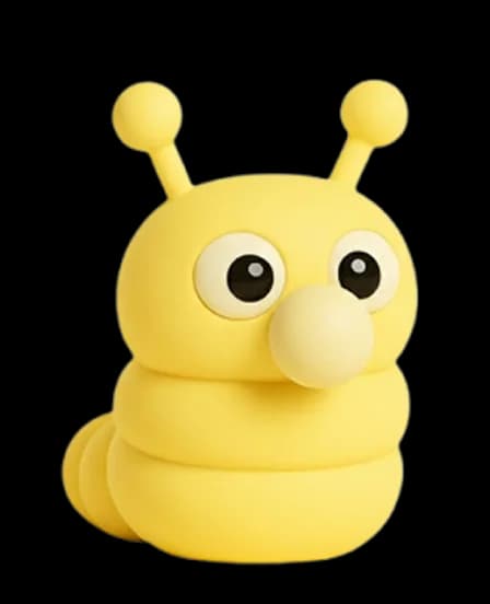 Yellow Calmie plush